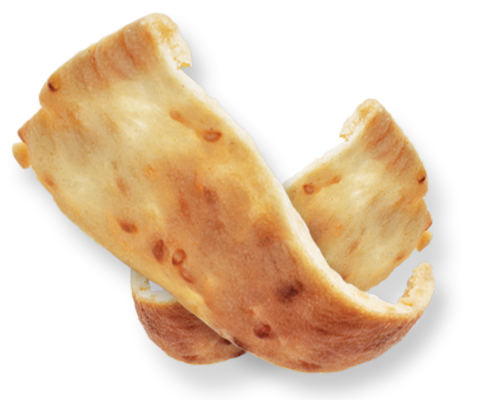 Chips Garlic & Sesame Pita Crisps Dannys 150g*
