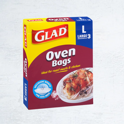 Oven Bag Glad Large 3pc