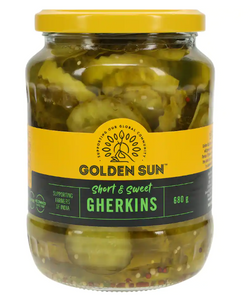 Gherkins Golden Sun Short & Sweet 680g