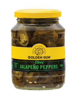 Jalapeno Peppers Sliced Golden Sun 360g