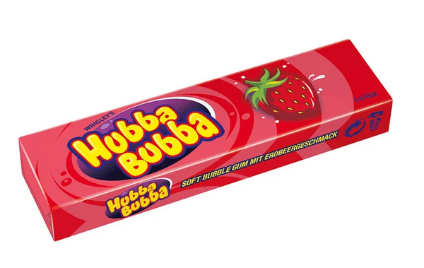 Chewing Gum Hubba Bubba Strawberry 35g