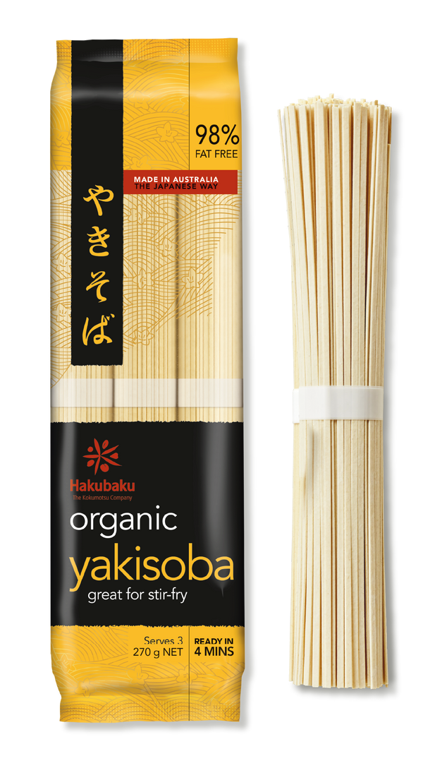 Noodle Hakubaku Yakisoba Organic 270g