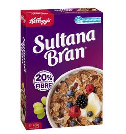 Cereal Kellogg's Sultana Bran High Fibre Breakfast 420g