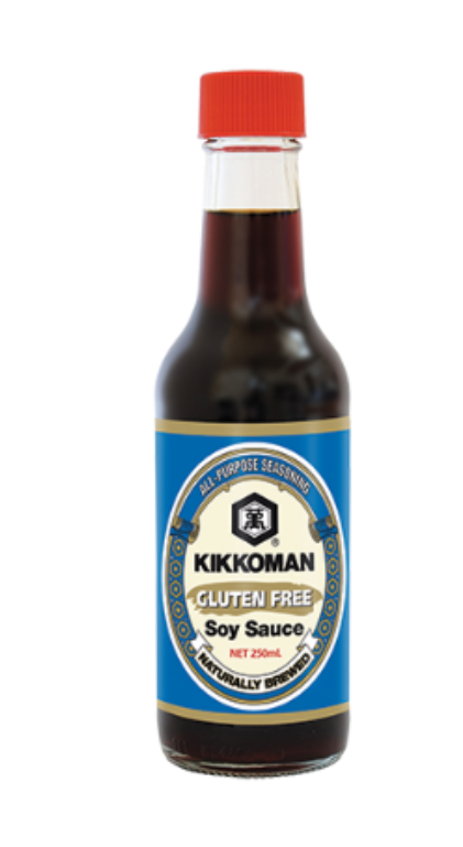 Soy Sauce Gluten Free Kikkoman 250ml