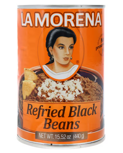 Beans Black refried La Morena 440g