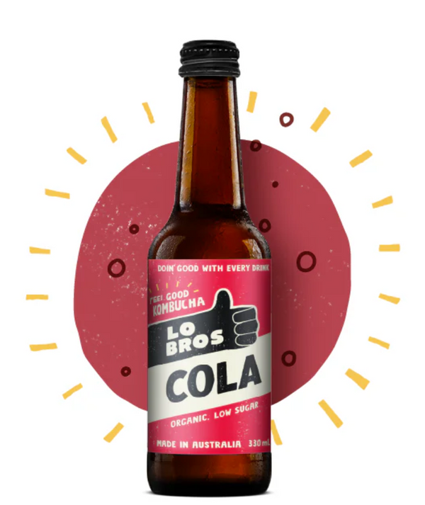 Kombucha Cola Los Brothers 330ml