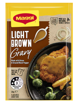 Gravy Mix Lite Brown Maggi instant 28g