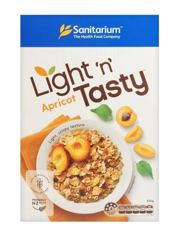 Cereal Light n Tasty Apricot 525g