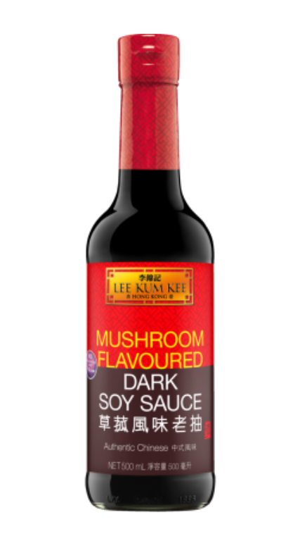 Soy Sauce Mushroom Flavoured Dark Lee Kum Kee 500 ml