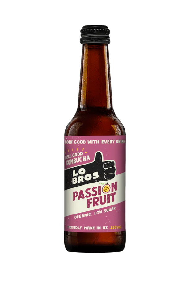 Kombucha Los Brothers Passionfruit 330ml