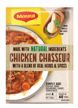 Recipe Base Chicken Chasseur Maggi 29g