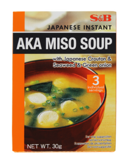 Soup Japanese Instant Aka Miso S&B 30g