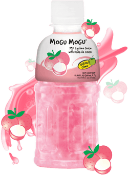 Juice Lychee Mogu Mogu With Nata De Coco 320ml