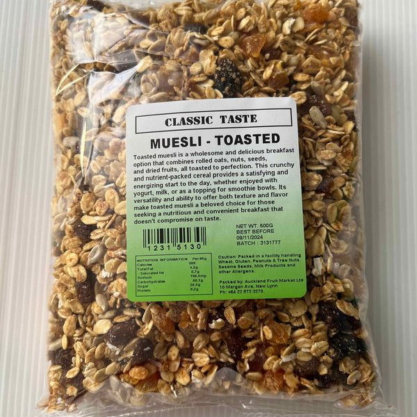 Muesli Toasted 500g