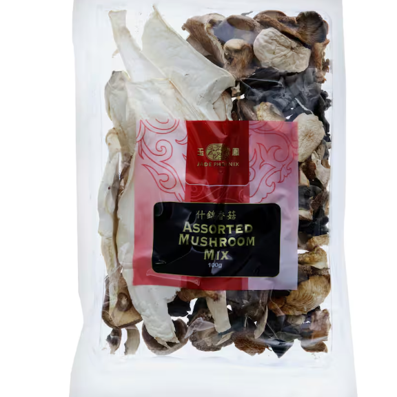 Mushrooms Dried Assorted Mix Jade 100g