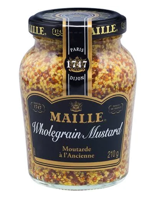 Mustard Wholegrain Maille 210g