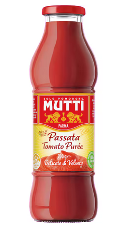 Sauce Tomato Pasta Puree Mutti 700g