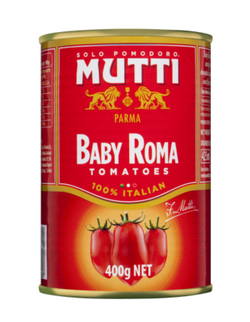 Tomatoes Baby Roma Mutti 400g