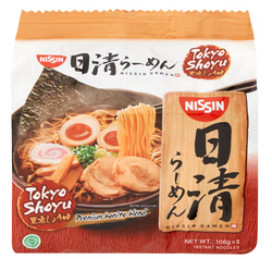 Noodle Tokyo Shoyu ramen Nissin Kyushu 5x 106g