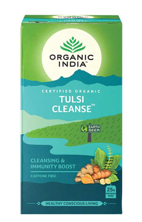 Tea Organic India Tulsi Cleanse 25s