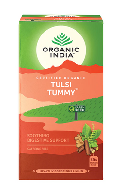 Tea Organic India Tulsi Tummy 25s