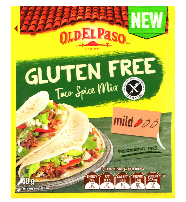 Spice Mix Taco Gluten Free 30g