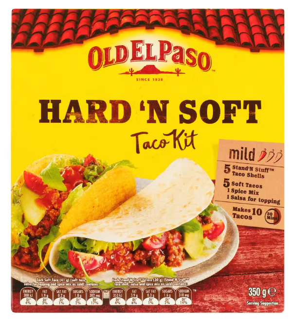 Taco Kit Hard and Soft Old El Paso 305g