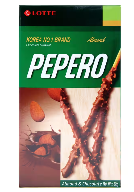 Cookies Lotte Pepero Almond Cookies 32g