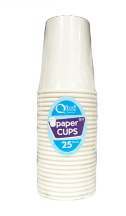 Paper cups Qiwi 25's