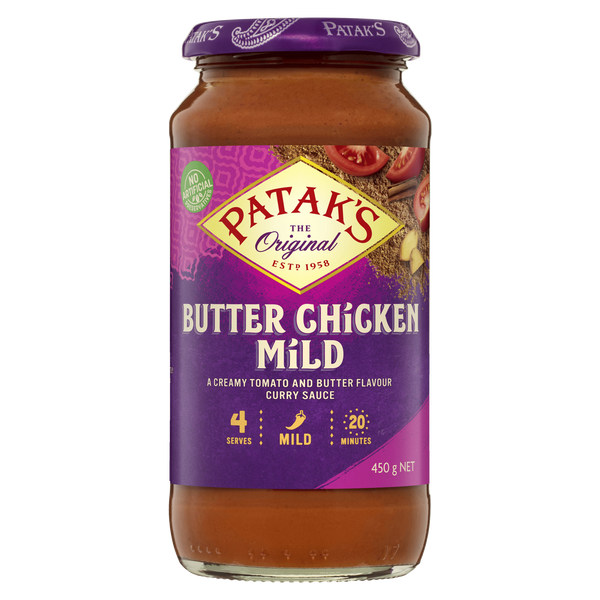 Sauce Butter Chicken Mild Pataks 450g