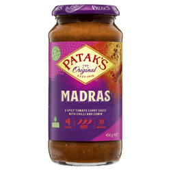 Sauce Madras Pataks 450g