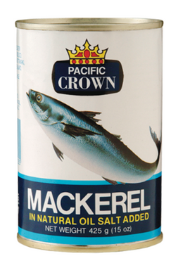 Mackerel Pacific Crown In Oil 425g