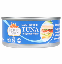 Tuna Pacific Crown Spring Water 170g