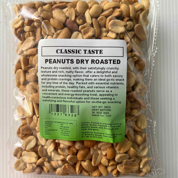 Peanuts Dry Roasted 200g