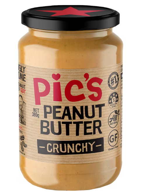 Peanut Butter Crunchy 380g Pics