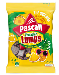 Candy Pascall Pineapple Lumps 120g