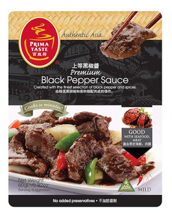 Sauce Black Pepper Paste Prima 80g