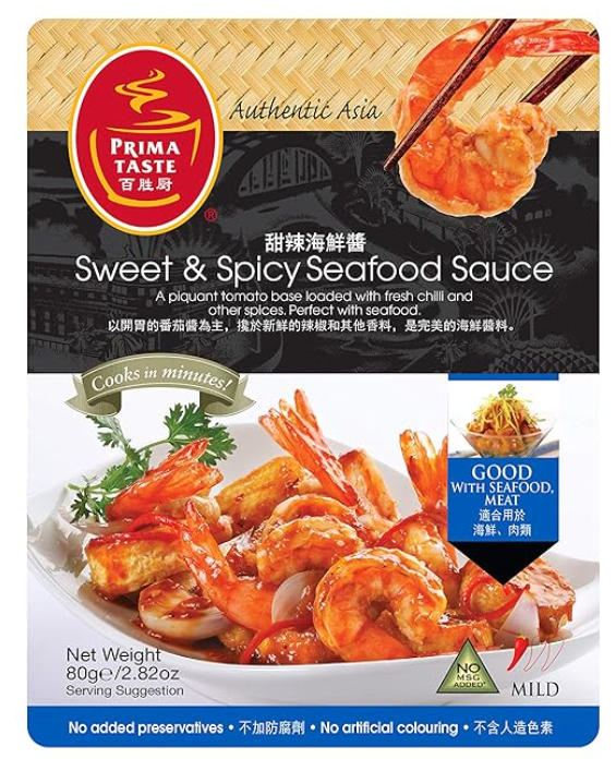 Sauce Sweet & Spicy Seafood Prima 80g