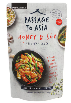 Sauce Honey & Soy Passage To Asia Stir Fry 200g