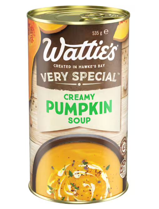 Soup Creamy Pumpkin Watties 535g