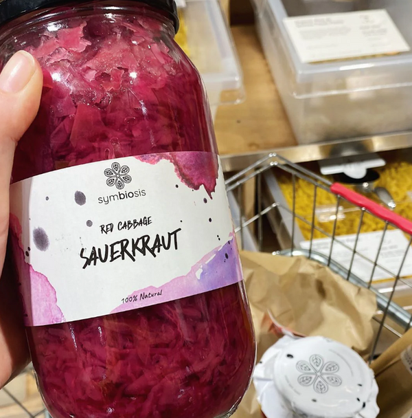 Red Cabbage Sauerkraut Symbiosis 1kg