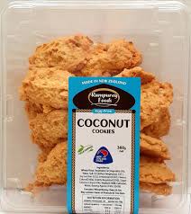 Cookies Coconut Egg Free Rampurey Foods 360g