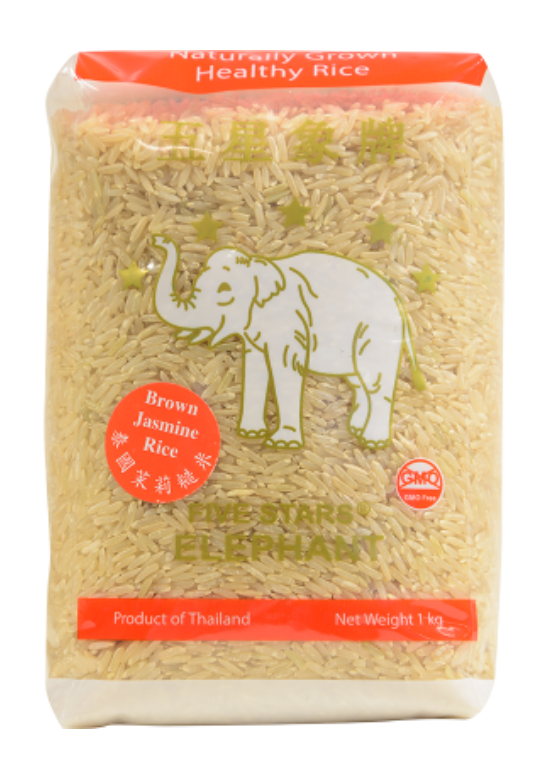 Rice Brown Elephant 1kg*