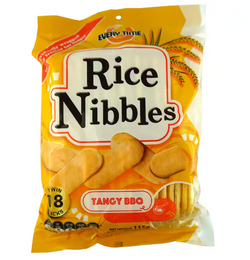 Rice Nibbles Rice Snacks Tangy Bbq 115g