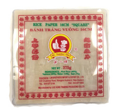 Rice Paper Mr No1 16cm Square 375g