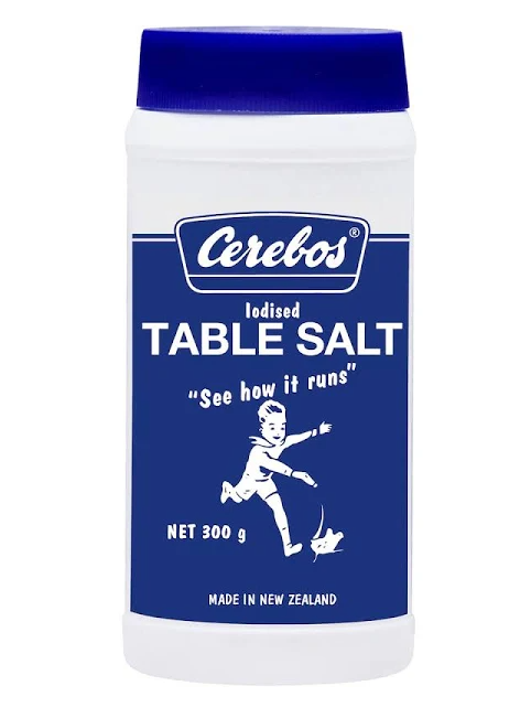 Salt Cerebos Iodised Table 300g*