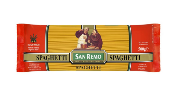 Pasta Spaghetti San Remo 500g