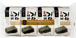 Crackers Seaweed OBAP Korean Seasoned Roasted 5G x 8