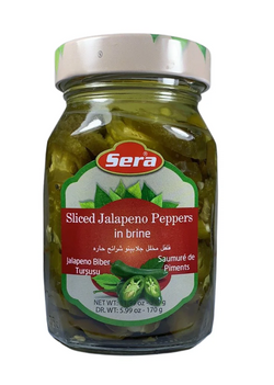 Jalapeno Peppers Sliced Sera 340g