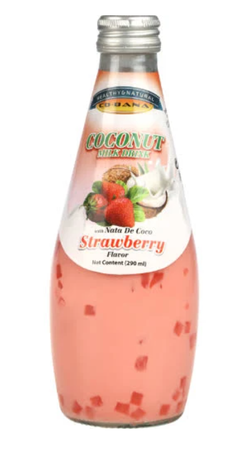 Coconut Milk Strawberry Drink Co Bana 290ml